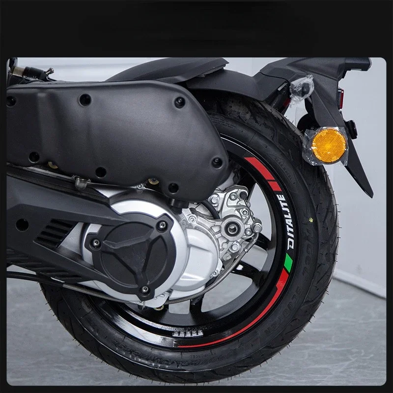 17 Inch high quality Motorcycle Wheel Sticker stripe Reflective Rim FIT For ITALJET 200