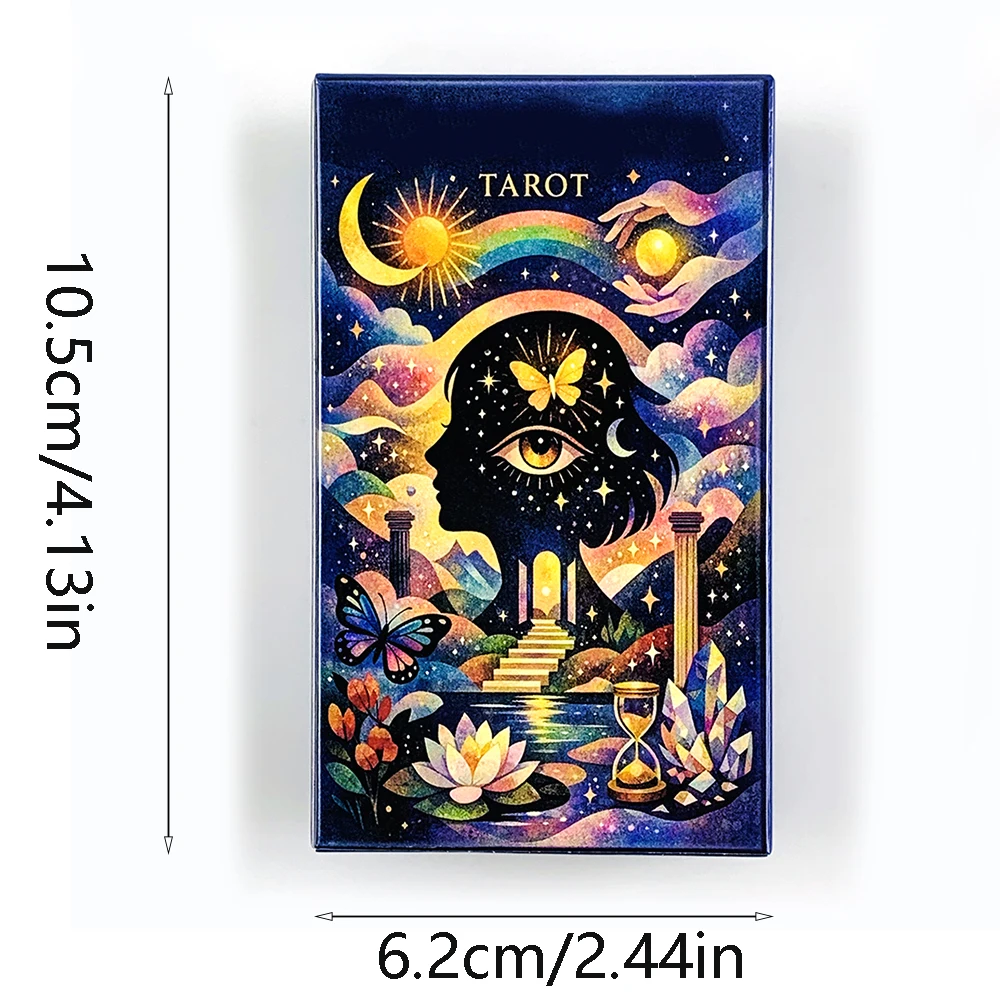 New Mystic Payche Tarot Cards 78 Cards Prediction Divination Tarot Deck Party Board Game Entertainment Leisure Cards Game view 6