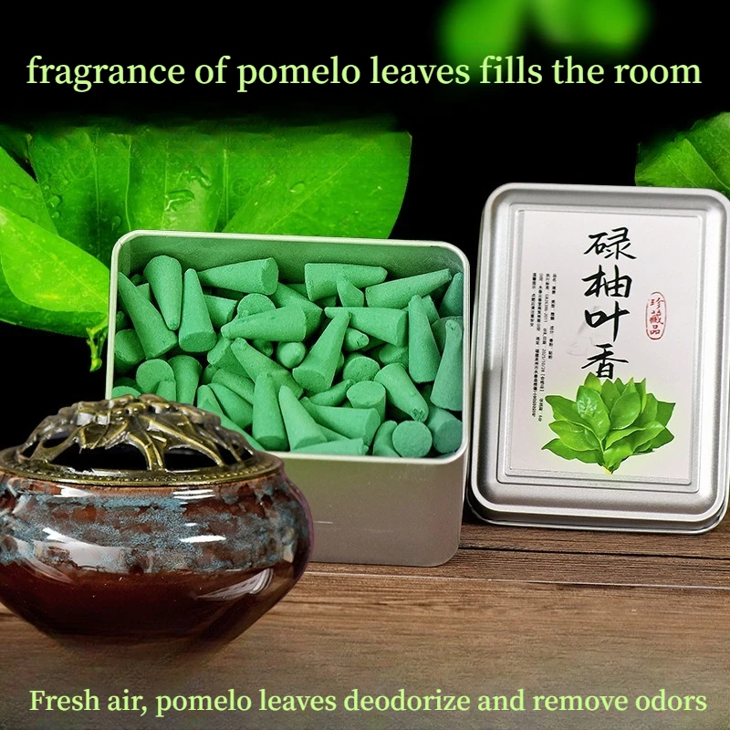 Classic Tower Incense Deodorization Air Purification Odor Plant Tower Incense Household Tea House Purifying Air Soothing Mind
