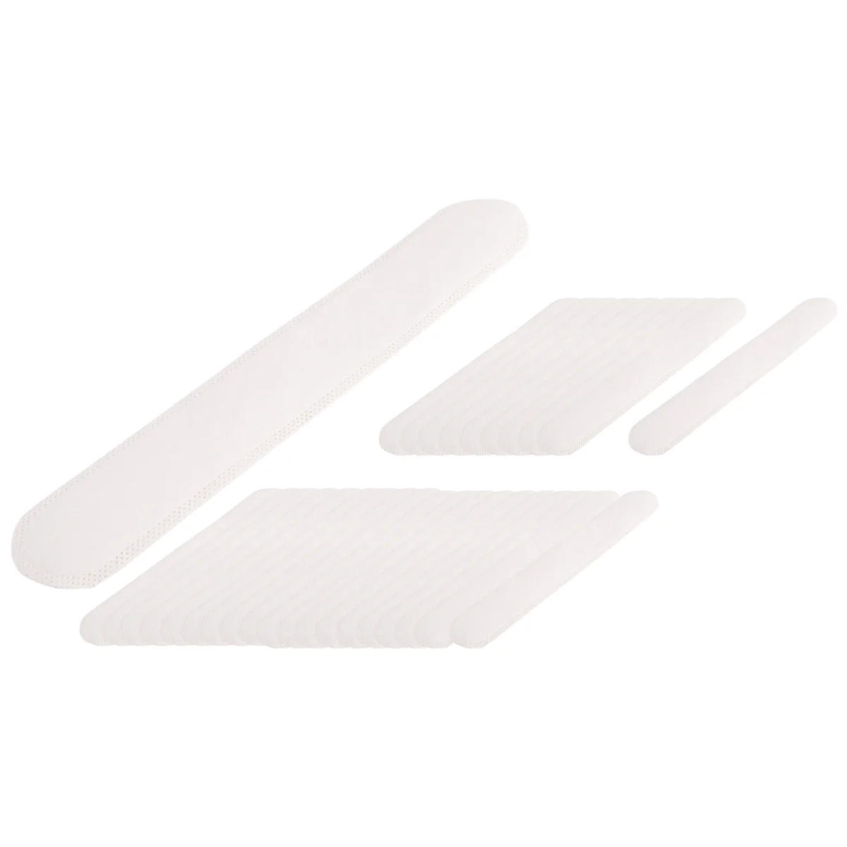 골프 모자 라이너 캡 보호 삽입 머리띠, 일회용 모자 라이너, 수분 흡수 땀 패드, 30 개/세트