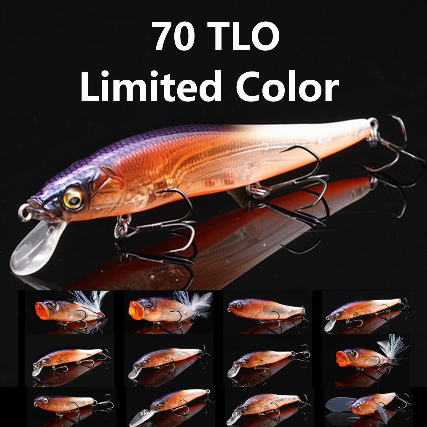 2024.11Release NEW Respect 70 TLO JAPAN Megabass Limited COLOR Fishing Lure BASS Sea Tackle ONETEN Jr LBO 110+1JR POPX  POPMAX