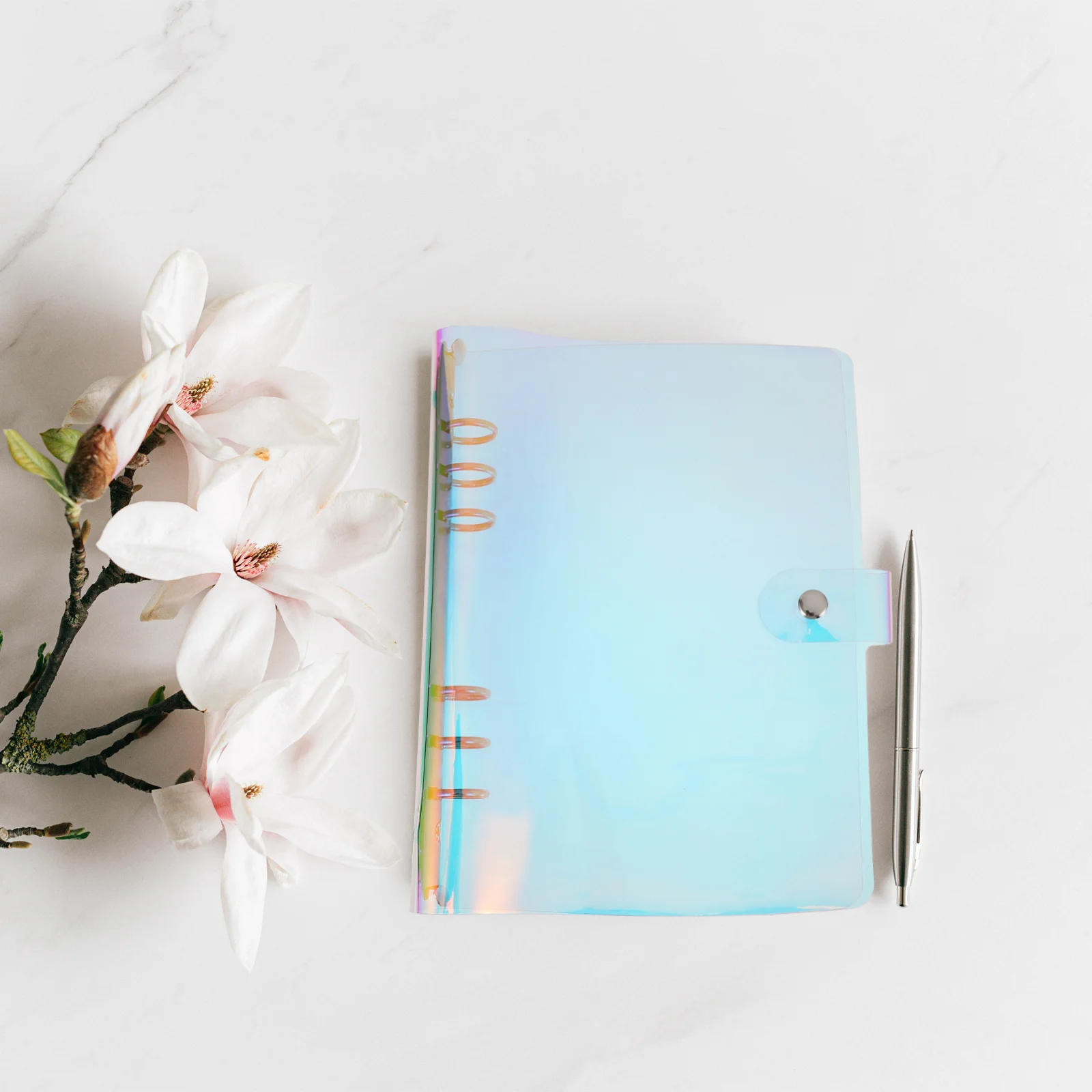 1 قطعة غطاء كتاب أنيق من البلاستيك المفكرة حامي صديقة للبيئة للمدرسة مكتب استخدام غلاف الكتاب اللوازم المدرسية