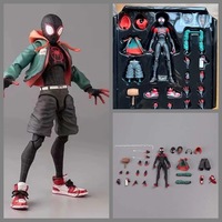 Marvel Legends Sentinel SV SHF Spider Man Action Figure Spider-Verse Miles Morales Peni Parker Joint Movable Anime Figures Toys