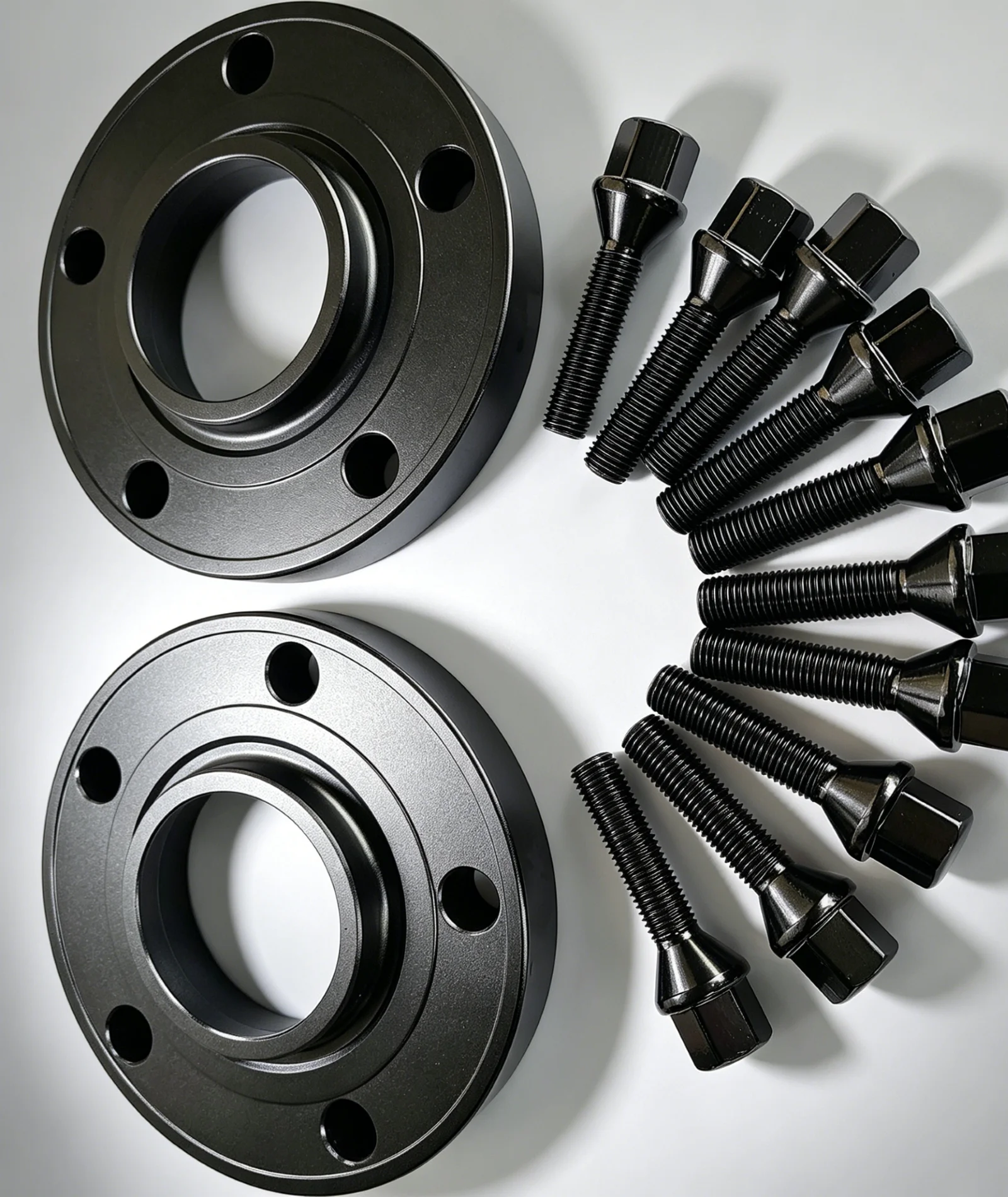 2x 10|12mm thick 5x120 74.1mm Hub Centric Wheel Spacers 14x1.25 Cone Bolts For BMW: E70 X5, F15 X5, F16 X6, E39 530i, E39 525i