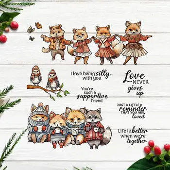 Vánoční razítka a raznice 2024 pro kutily, sada razítek a raznic, roztomilé vyřezávací raznice na narozeninové blahopřání 10 nejlepší prodej razítka a matrice - №5