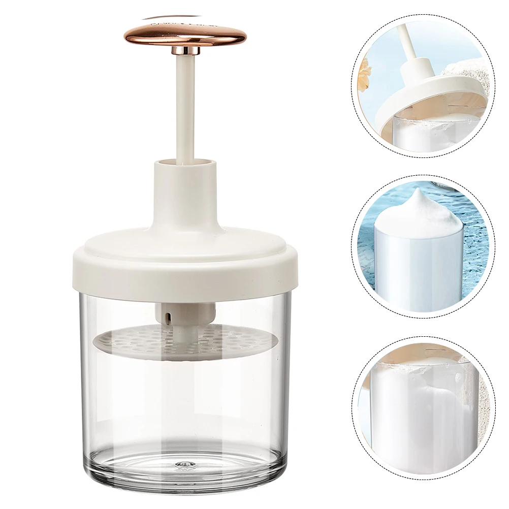 Tazza schiumogena Detergente viso Gorgogliatore Sapone Dimensioni compatte Sciogliere lo strumento pratico da viaggio portatile sporco
