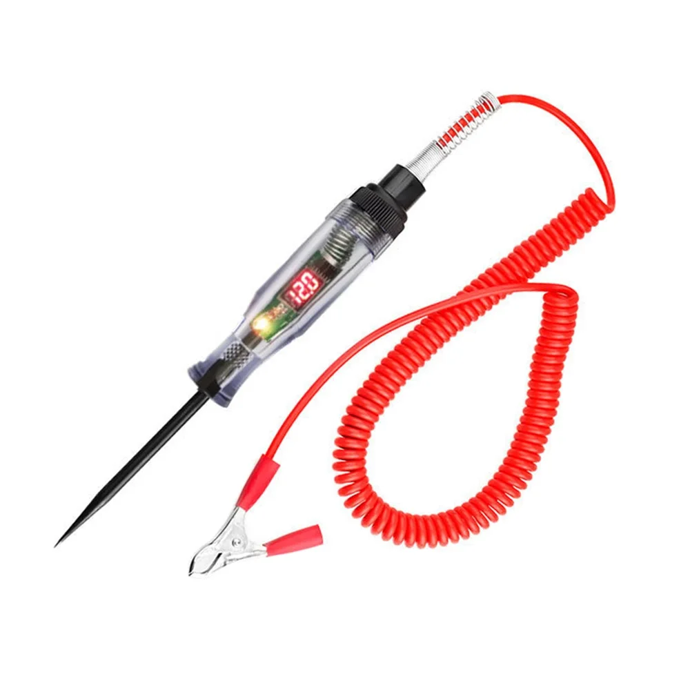 36V Car Truck Voltage Circuit Tester Automobile Diagnostic Tools car battery tester Voltmeter Bulb Auto Repair Voltage Indicator