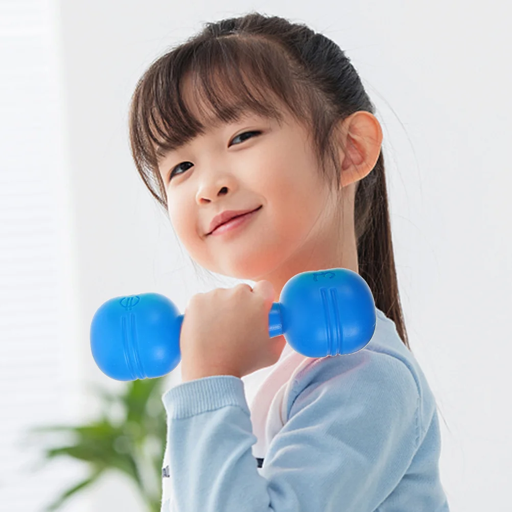 2 Pairs Children\'s Dumbbell Small Kids Interesting Weights Interactive Dumbbells