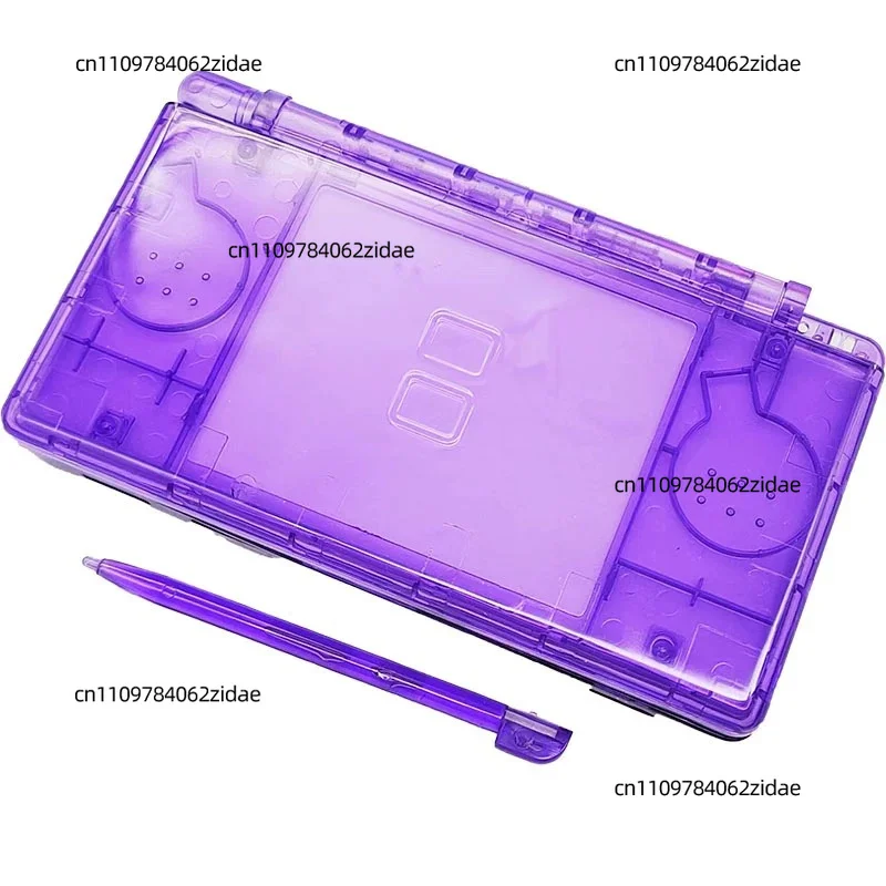 for New Transparent Replacement Housing Shell With Full Buttons Kit For Nintendo DS Lite NDSL Console Repair Parts