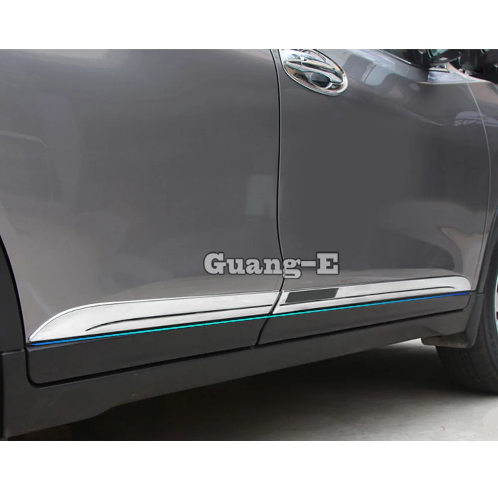 Side Body Door Trim Strip Molding Stream Lamp Panel Bumper Stick For Nissan X-Trail T32/Rogue 2014 2015 2016 2017 2018 2019 2020