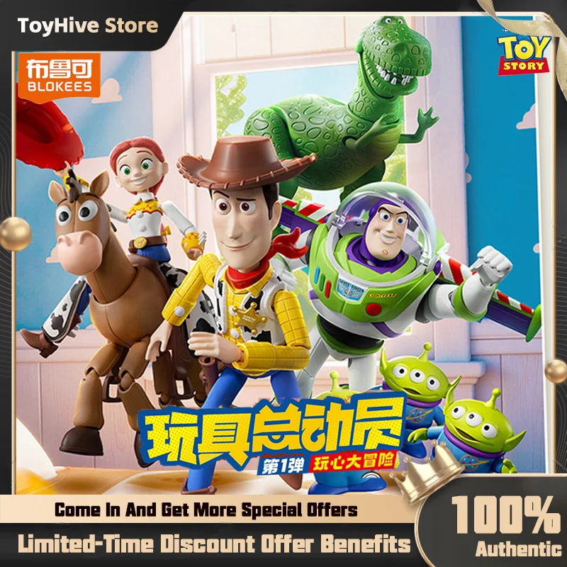 

【In Stock】Blokees Disney Pixar Toy Story Elite Version Collectible Poseable Building Blocks Action Figure Model For Collection