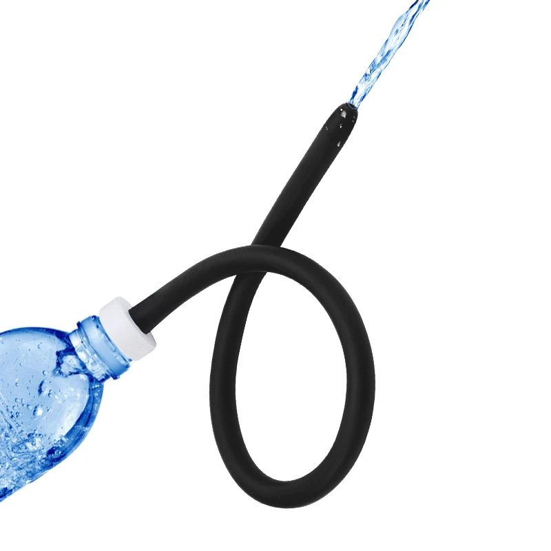 1Set 200cm Soft Silicone Tube Enema Anal Shower Cleaning Anus Cleaner Hygiene Cleaning Bidet Shower