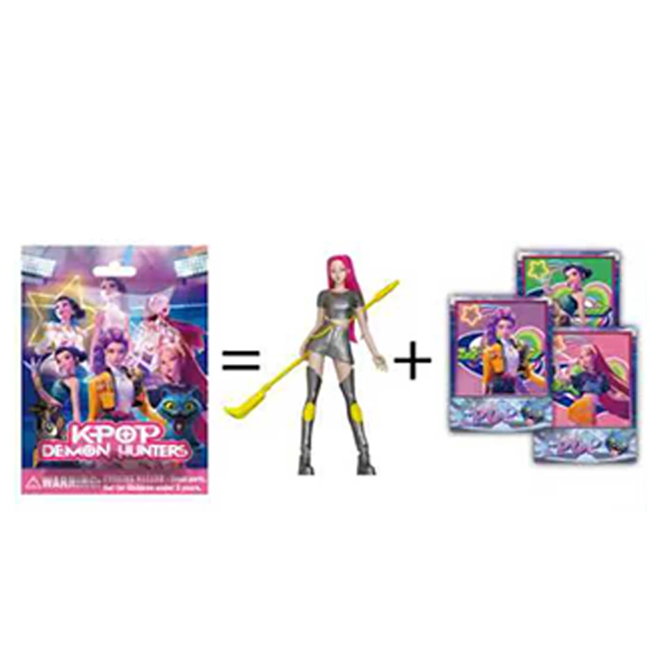 1-24 szt./zestaw Figurki Kpop Demon Hunters Derpys Tiger Rumi Mira Zoey Sussy, zabawki, figurki, lalki, prezenty niespodzianki dla fanów, blind box