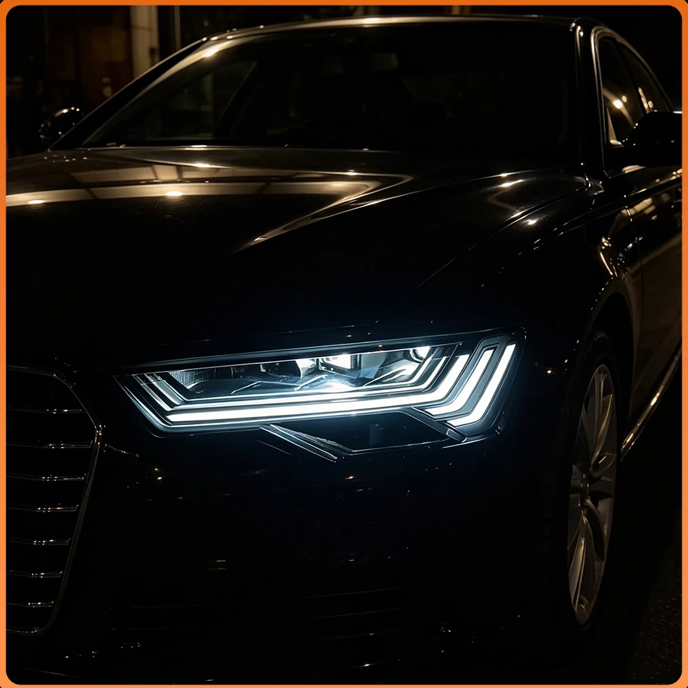 

Car Front lamps Headlamp Assembly For Audi A6 2016-2018 Upgrade Matrix LED Headlight Plug and Play Auto Headlights Accessories