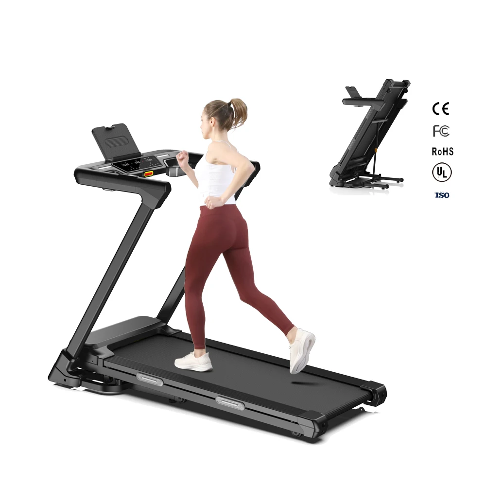 

Новинка: Эргономичная электрическая беговая дорожка с автоматическим наклоном, бесшумным бесщеточным двигателем, многофункциональная, складная, для дома