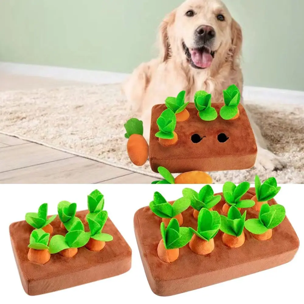 

Interaction Pulling Radish Snuffle Mat Unisex Educational Carrot Pull Up Carrots Pet Dog Chew Toy
