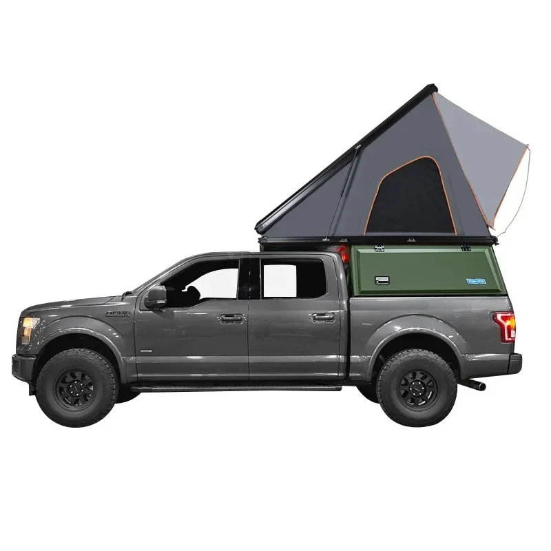 Premium Ultra Light 49KG Four Season Waterproof Quick Opening Single Room Aluminum Hard Shell Roof Top Tent Off Road Overland Ou