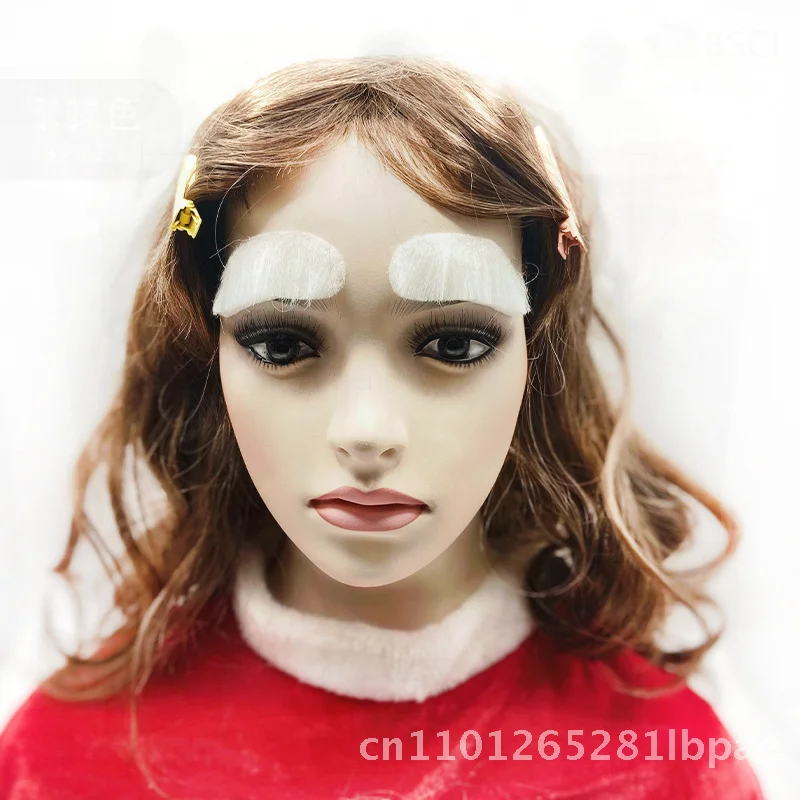 

Christmas Plush Santa Claus Fake Beard Decorative Eyebrow Prop New 2024 Long Beard Set for Party And Festival DIY