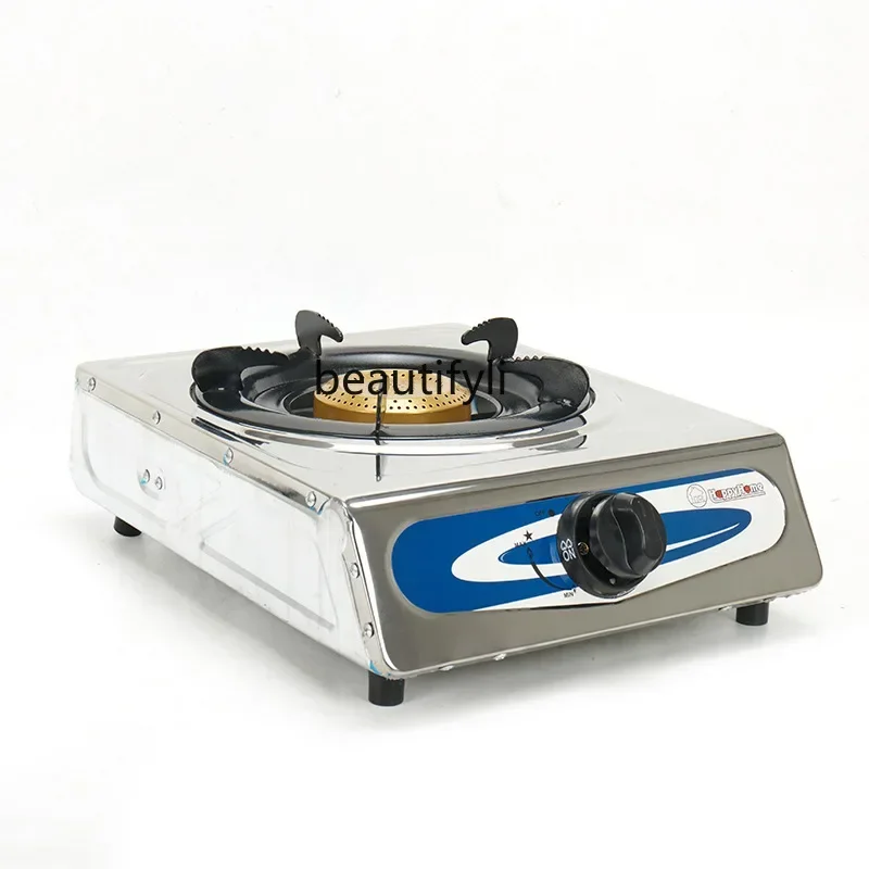 

smt61 Gas stove Gas stove Benchtop liquefied gas cooker Stainless steel
