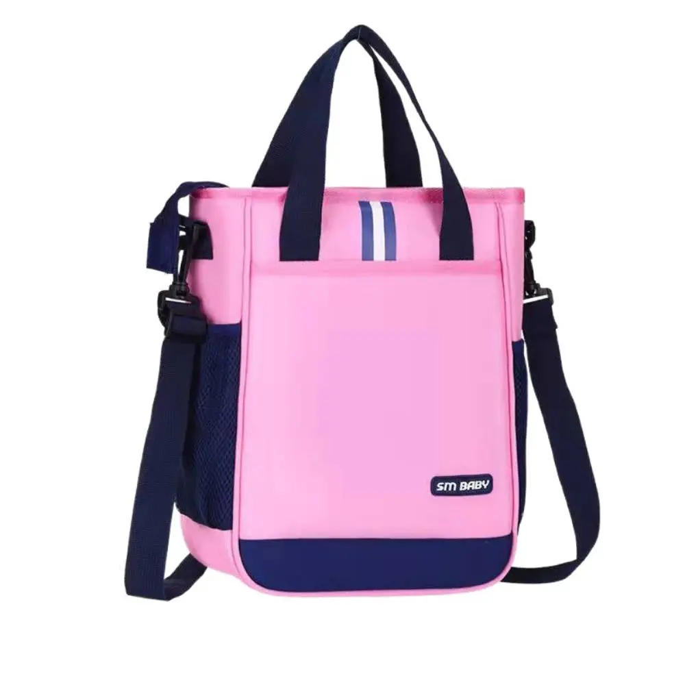 A4 Student Tutorial Bags Shoulder Bag Large Capacity Primary School HandBag Multi-functional Portable Casual Study Tote Bag