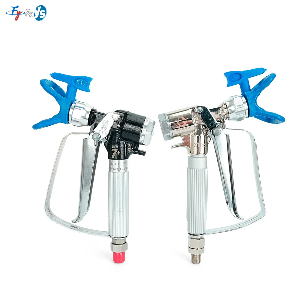 XTR-6/7 High Pressure Airless Paint Spray Gun With Guard For Professional Airless Spraying Tool For Latex Paint, Wall Painting