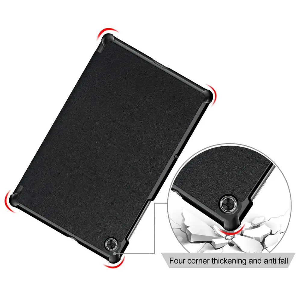 For Lenovo Tab M10 HD X306X X505X X605F 10.1  Fashion Tablet Case For Lenovo Tab M10 FHD Plus TB-X606X X606F 10.3 Bracket Case