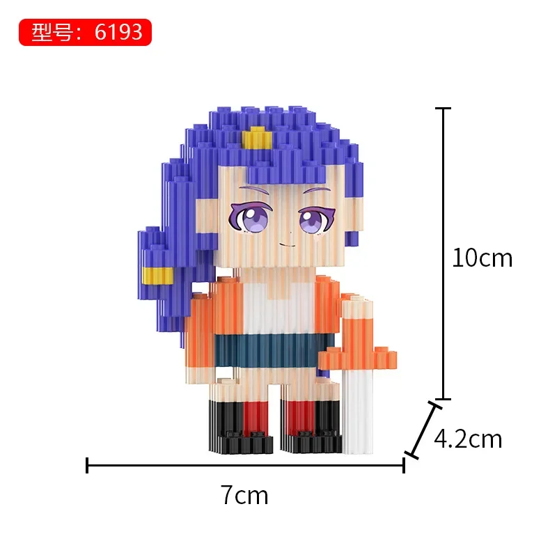 Kpop Devil Hunter Mini Building Block Toy صندوق أعمى، مجموعة أشكال أنيمي لطيفة، نموذج قابل للجمع بنفسك، هدية مفاجأة غامضة لمحبي