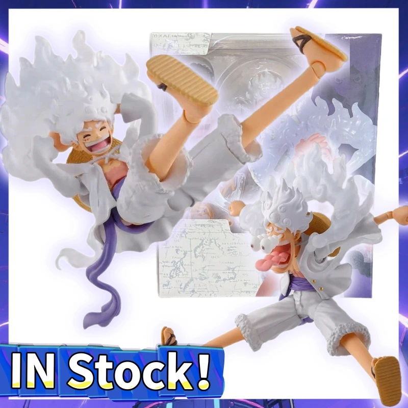 

Аниме One Piece Луффи Фигурка Шестерня 5 Бог Солнца Ника Сериз 16 см Фигурка Игрушки Орнамент ПВХ Модель Мальчики Подарок На День Рождения
