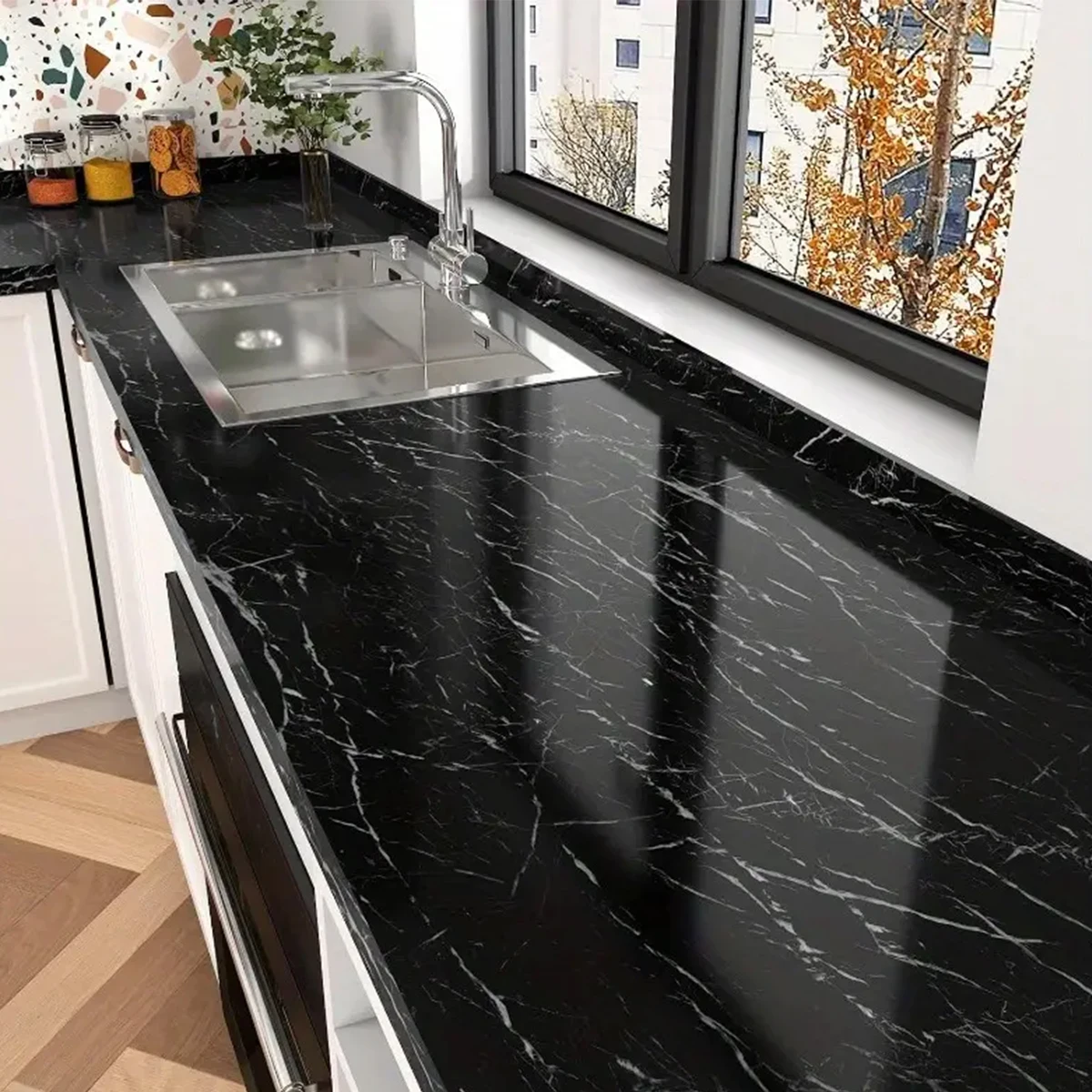 

Мраморные наклейки на стену, обои, кухонные столешницы, шкафы, мебель, самоклеящиеся обои, жиронепроницаемые наклейки из ПВХ