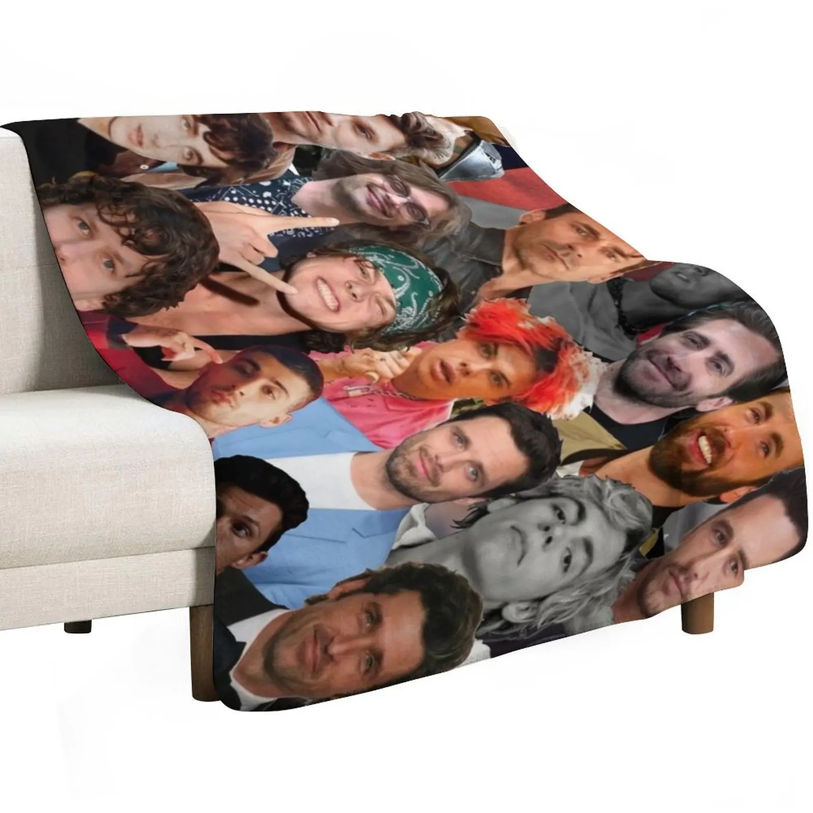 Cesca Custom Collage Throw Blanket Winter beds blankets ands Weighted Furry Designers Extra Large Throw Blankets