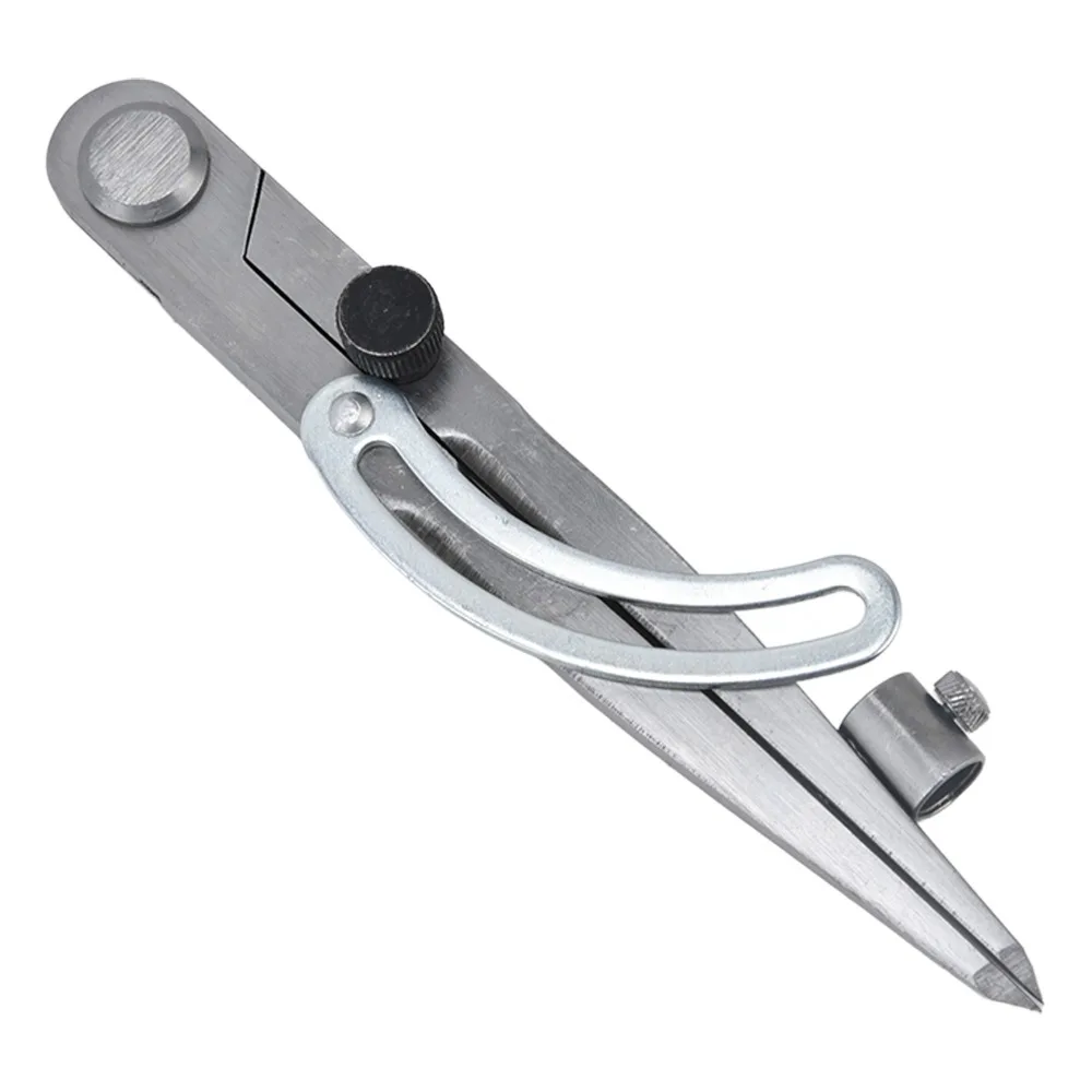 12 بوصة/8 بوصة الجناح مقسم البوصلة قابل للقفل الجناح تصميم الكربون الصلب الهندسة صياغة البوصلة مع حامل قلم رصاص #2