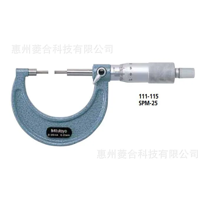 2025 Original Japanese Mitutoyo 0-25mm Double Point Spline Micrometer 111-215 111-115