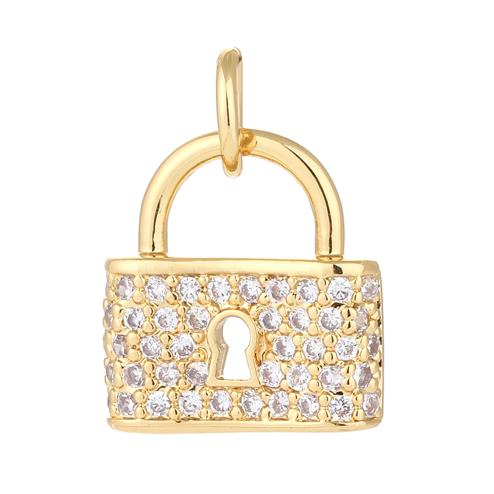 Heart Key Lock Charms for DIY Jewellery Making