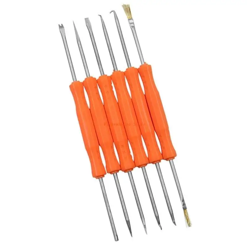 

F62A 6pcs Electronic Heat Assist Assist Repair Tool Сварка