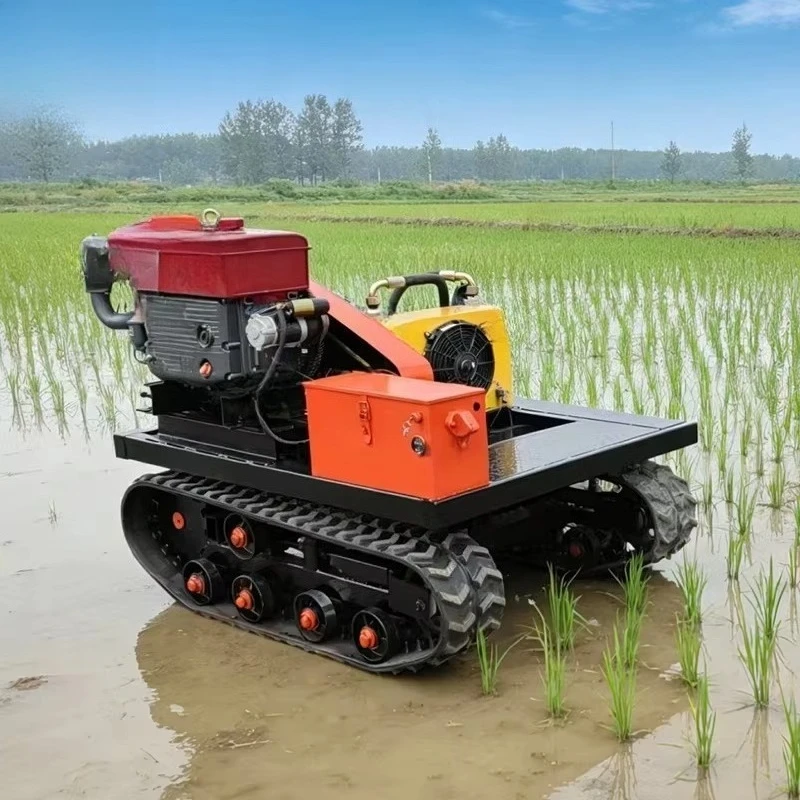 Rubber Track Chassis Crawler Undercarriage Rubber Belt Track Chassis Undercarriage System