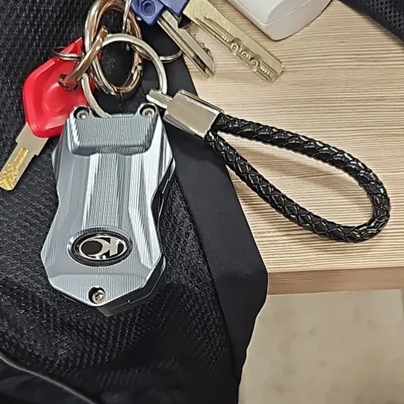 Motorcycle CNC Key Remote Cover CNC Case Chain & Keychain Key Ring For KYMCO CV3 575 575I CV 3 575i 575CC 2025-2026+ Accessories