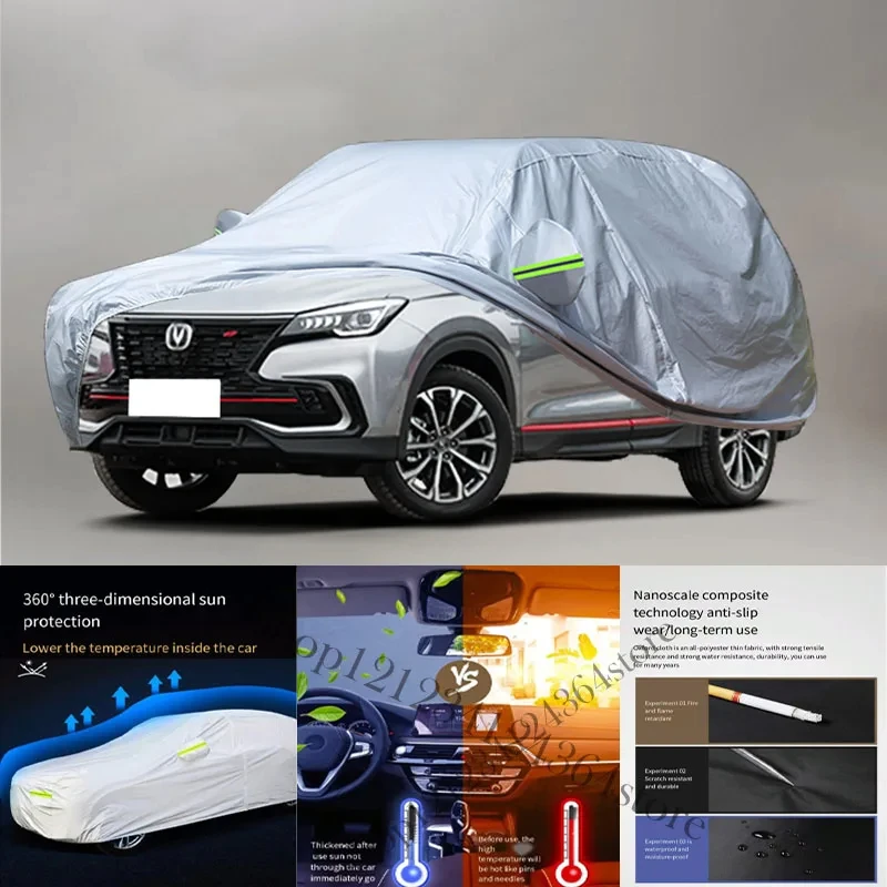 For Changan-CS85-coupe Auto Anti snow Anti dust Anti-uv Anti peeling paint And Anti Rainwater 210t Car cover protection