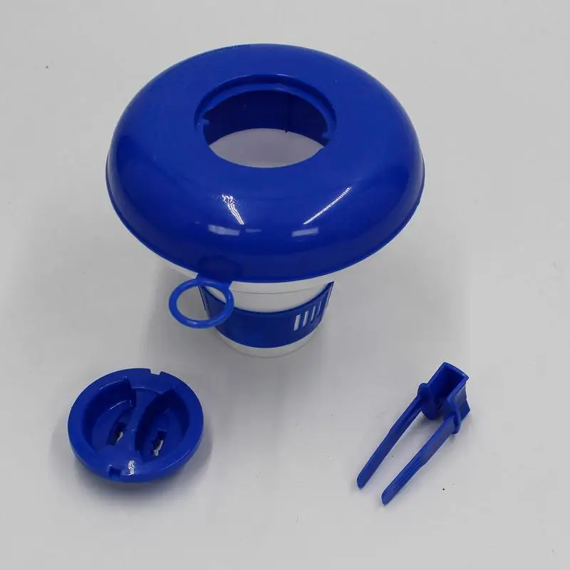 Swimming Pool Floating Chlorine Dispenser with Tablets Water DisinfectionPurifier Automatic Applicator Sterilizer Pool Cleaner