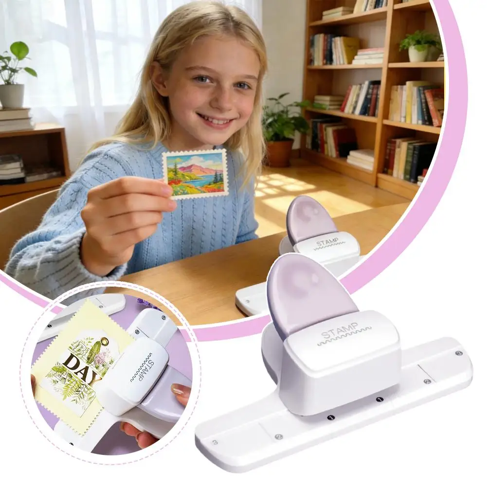 

Большой пресс для создания узоров на краях, дырокол для детского творчества, для скрапбукинга, тиснения кружевных узоров, вырубка перфорированных краев