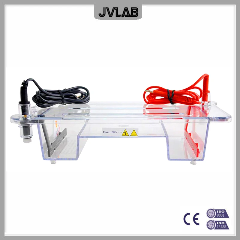 Mini Horizontal Electrophoresis Instrument Agarose Horizontal Electrophoresis Cell For Nucleic Acid Separation & Detection