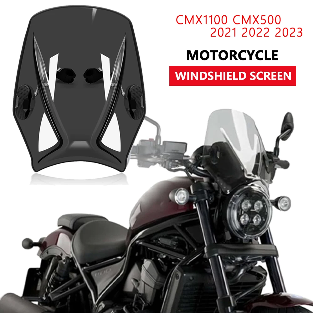 Motorcycle Windshield Universal Windshield Universal Bracket for REBEL CMX1100 CMX500 cmx 1100 500 2017- 2020 2022 2023 Windshie