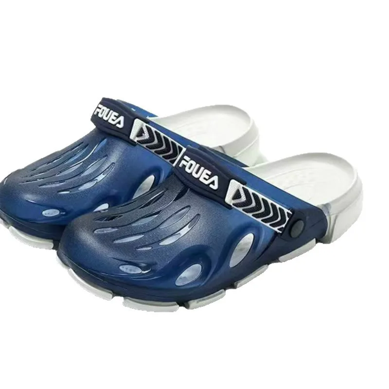 

Fashion beach jelly hole shoes men's trend cool slippers wading shoes 2026 summer new non-slip