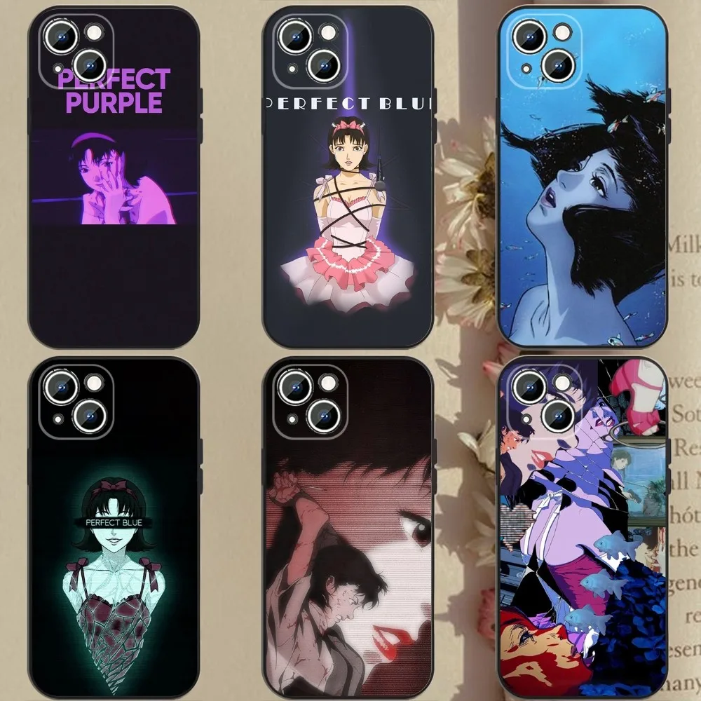 Чехол для телефона Mima Kirigoe с японским аниме для Apple iPhone 15,14,13,12,11,XS,XR,X,8,7,Pro,Max,Plus,mini, силиконовый черный чехол