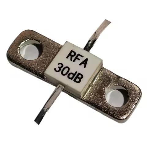 A11I 30Db 60W DC- 2Ghz RF Attenuator Resistor RF Flange Resistor Microwave Power Attenuator