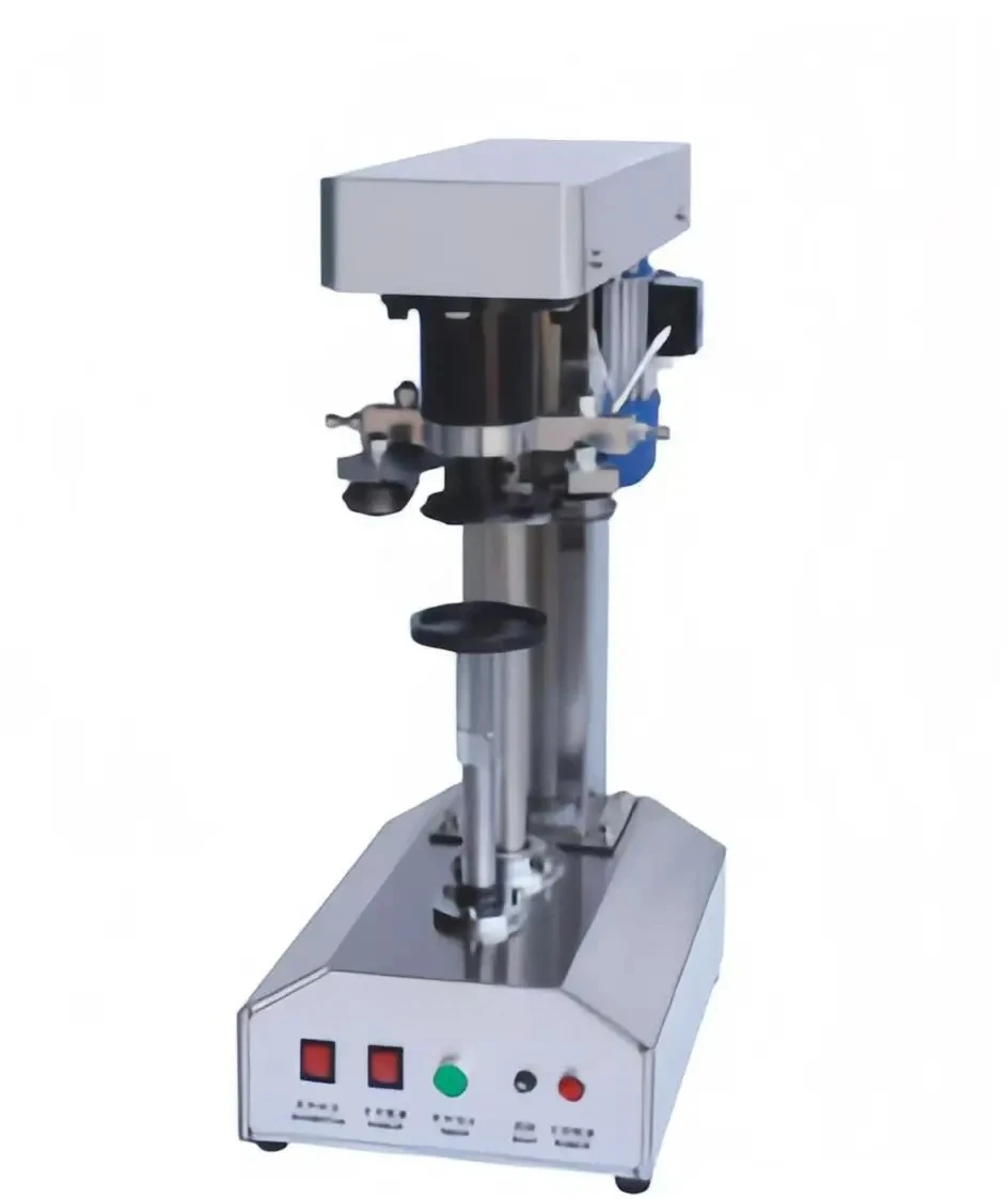 Canned Sealing Machine, Automatic Plastic and Aluminum Can Canning Sealing Machine, Beverage Canning Production Line