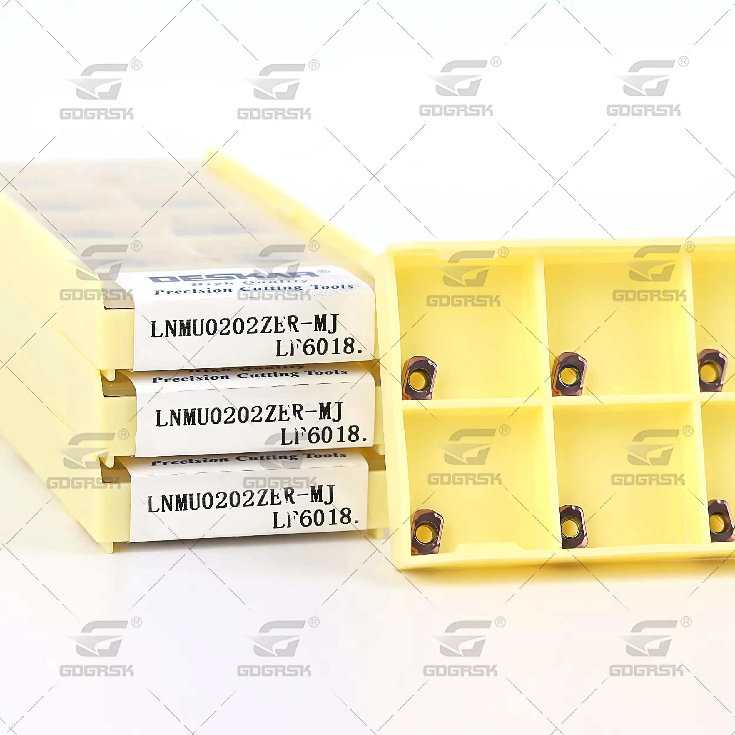 

DESKAR Milling Blade LNMU0202ZER-MJ LF6018 Numerical Control Fast Feed Open Coarse Milling Insert For Stainless Steel Processing