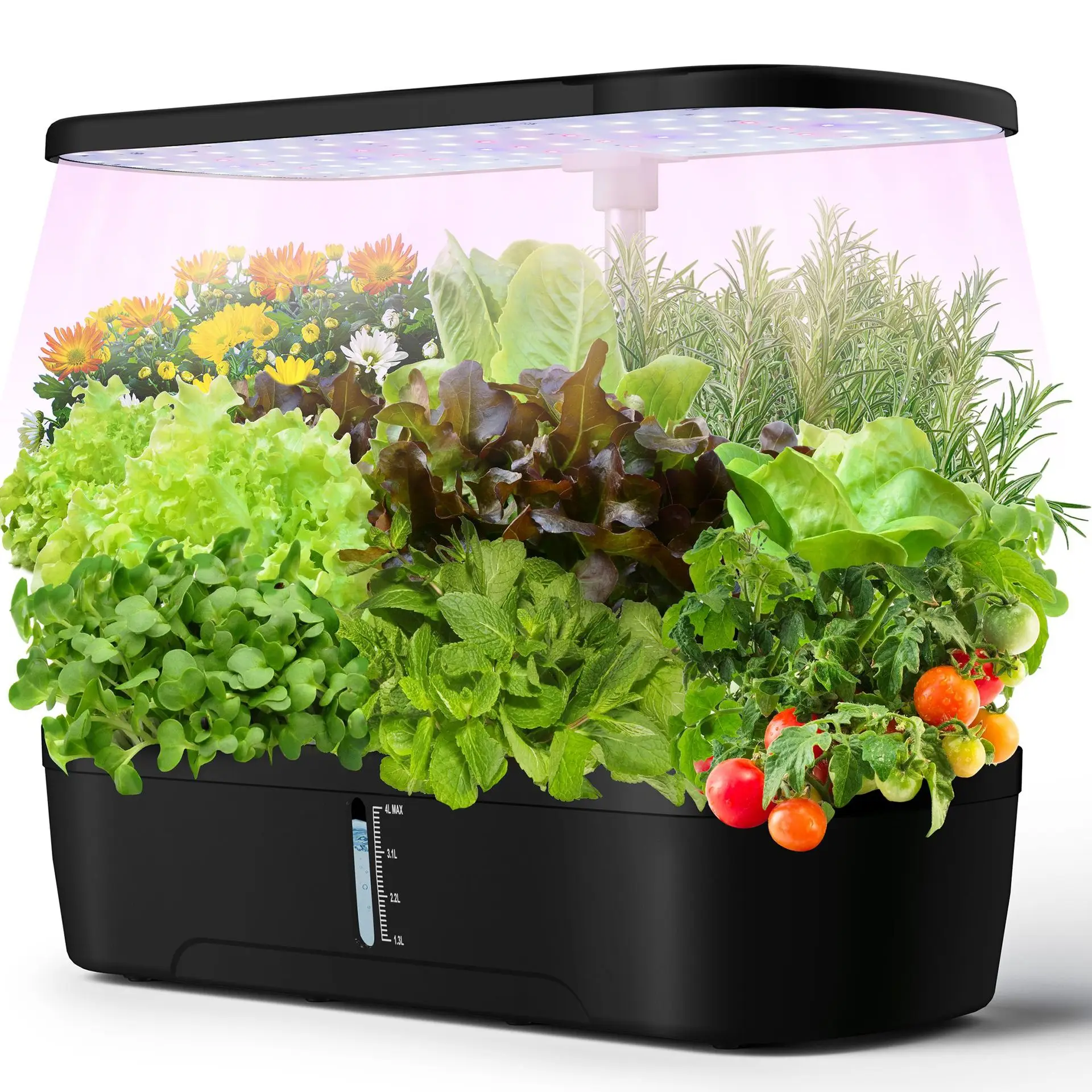 Indoor Home Vegetable Seed Growing Mini Greenhouse Smart Irrigation And Hydroponic System