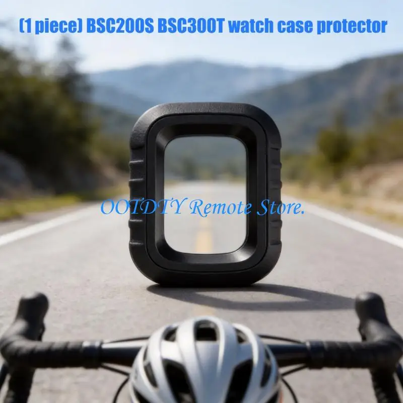 Protective Cover for Bike Computer BSC200S BSC300T, Silicone Case with Outer Frame Coverage for Road Cycling, Commuting, and
