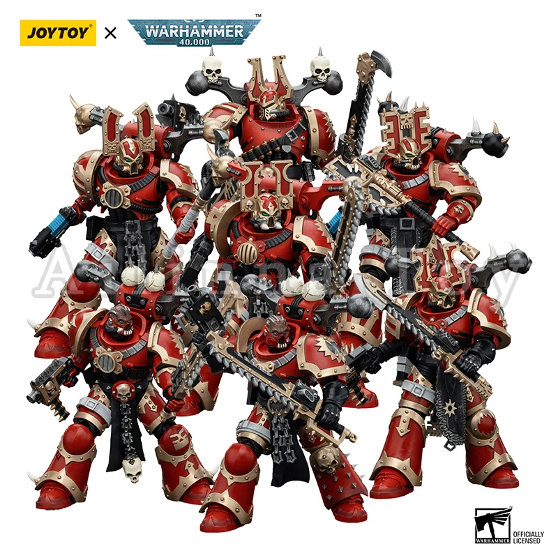 [Pre-Order]JOYTOY 1/18 Action Figure The Horus Heresy 40K Thousand Sons Primarch Magnus the Red Wolves Leman Russ Model