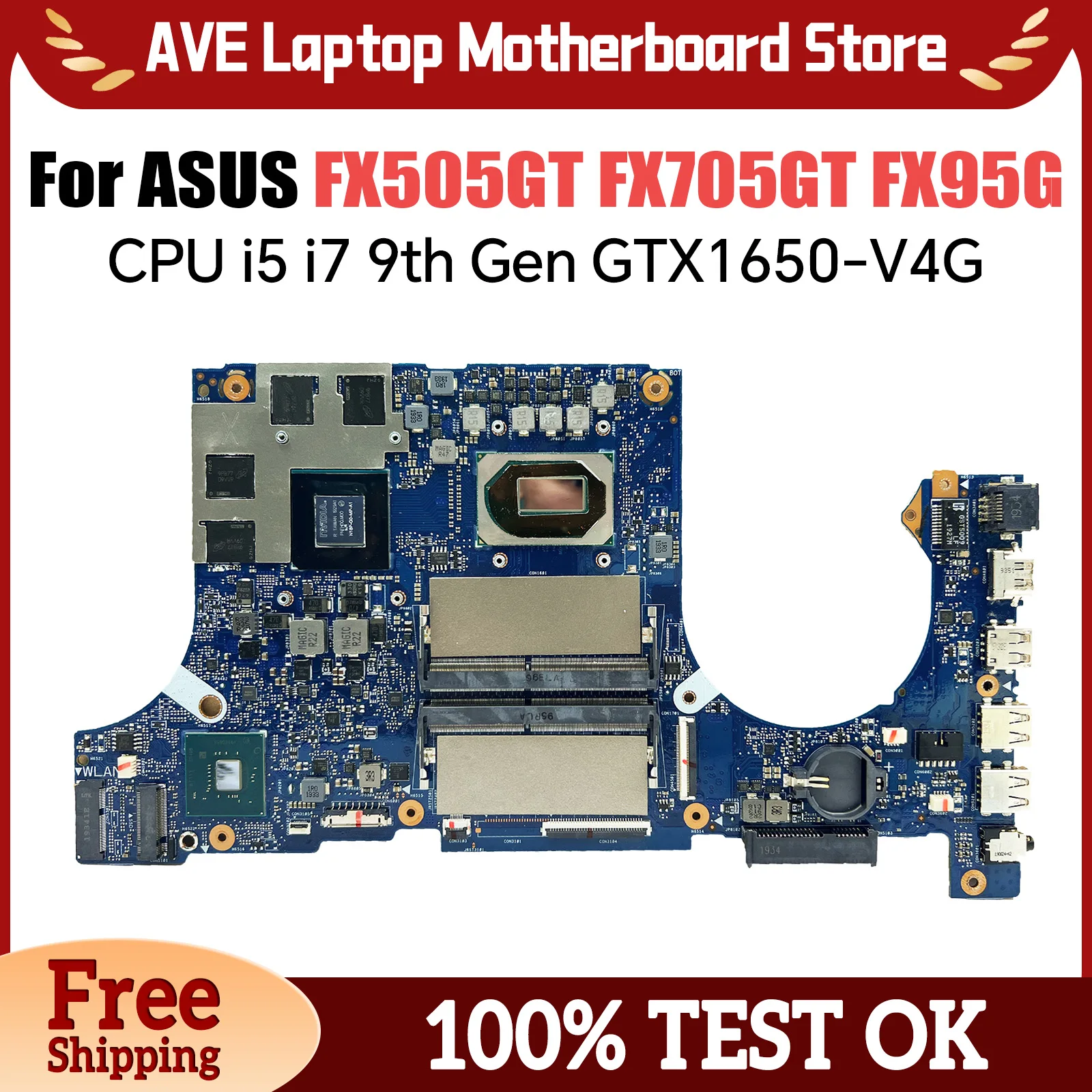 FX505GT/FX705GT/FX95G I5 I7 FOR ASUS FX505 FX505G FX95G FX95GT laptop motherboards